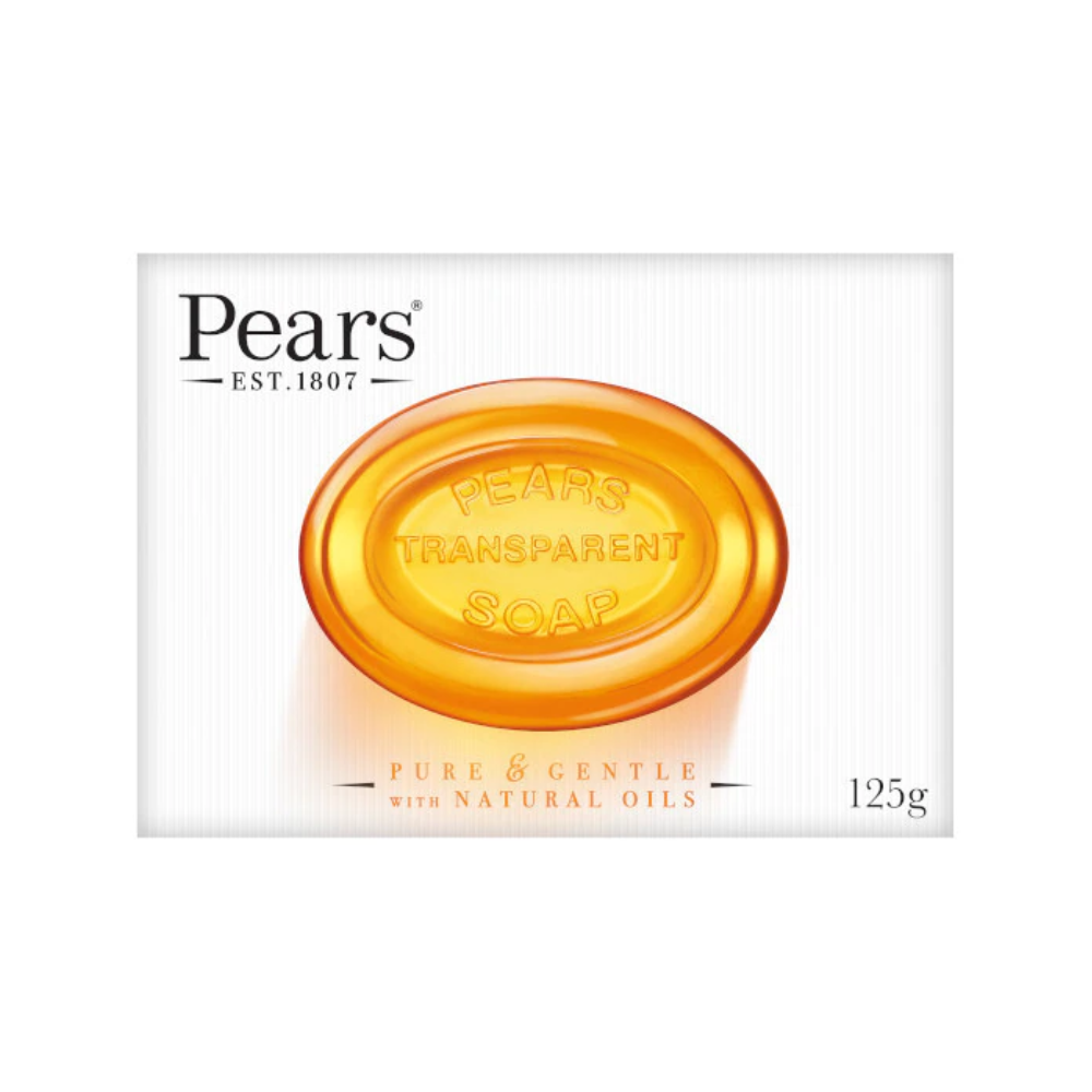 pearssoap.png Pears Transparent Soap - 125g - Image 1