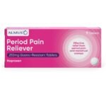Almus Period Pain Reliever 250mg - 9 Tablets