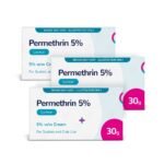 Permethrin (Lyclear) 5% Cream - 30g - 3 Pack