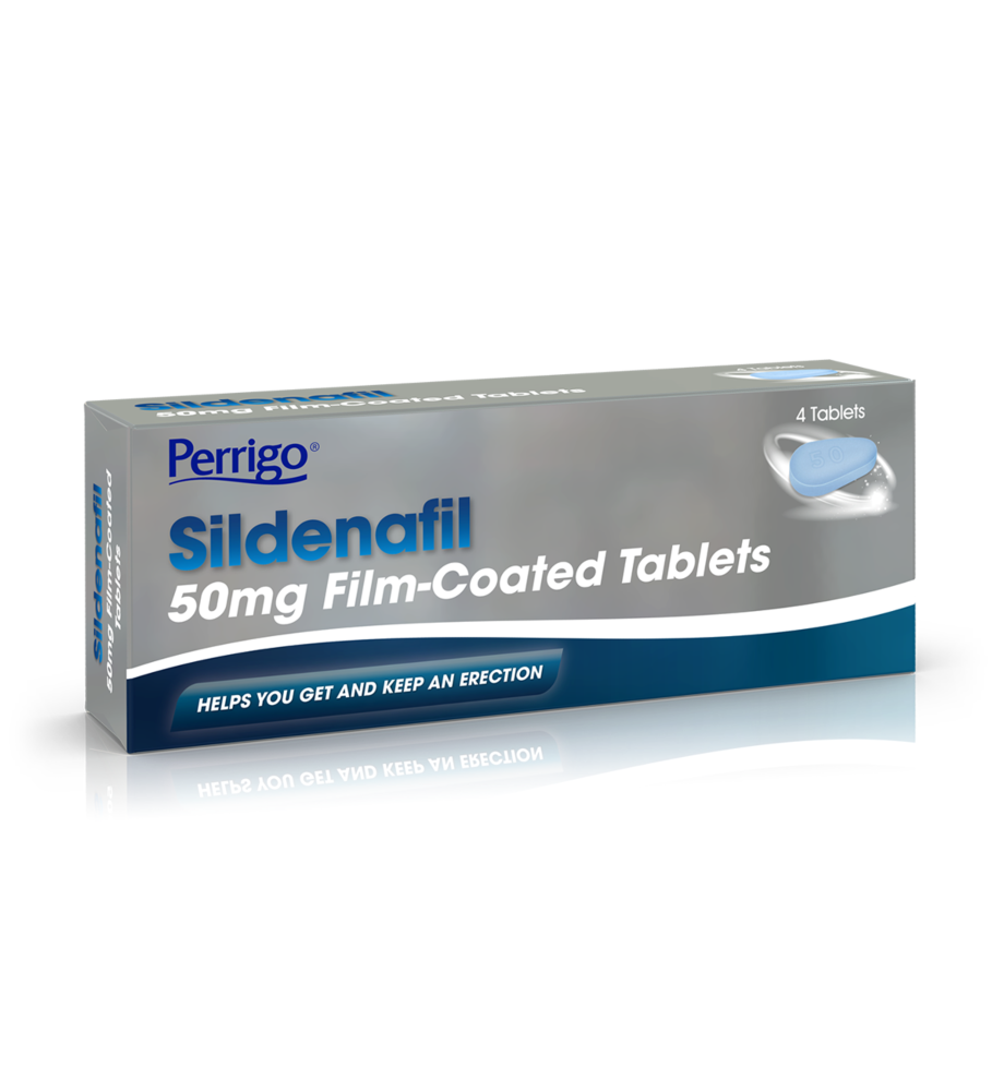 perrigo_sildenafil_tile_1_mat-9758_1196x1300px.png Perrigo Sildenafil (Generic Viagra) 50mg - 4 Tablets - Image 1