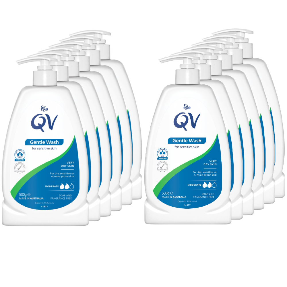 qv_gentle_wash_12_pack.png QV Gentle Wash - 500g - 12 Pack - Image 1