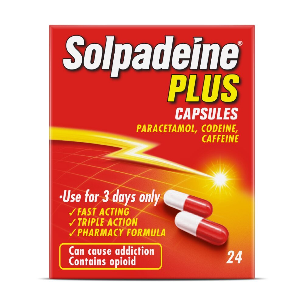 solpa_plus_24_68.jpg Solpadeine Plus (Codeine/Paracetamol) - 24 Capsules - Image 1