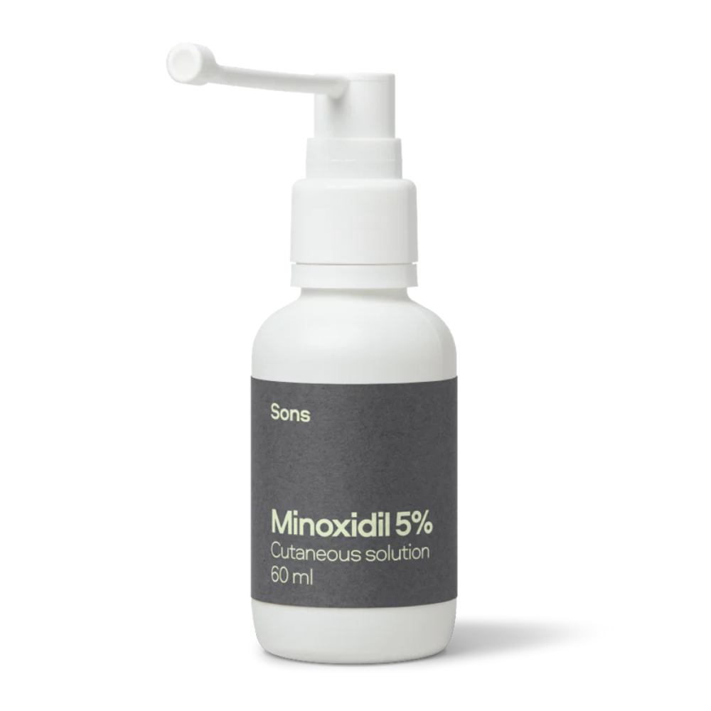 sonssingle.png Sons Minoxidil 5% Cutaneous Solution - 1 Month Supply - Image 1