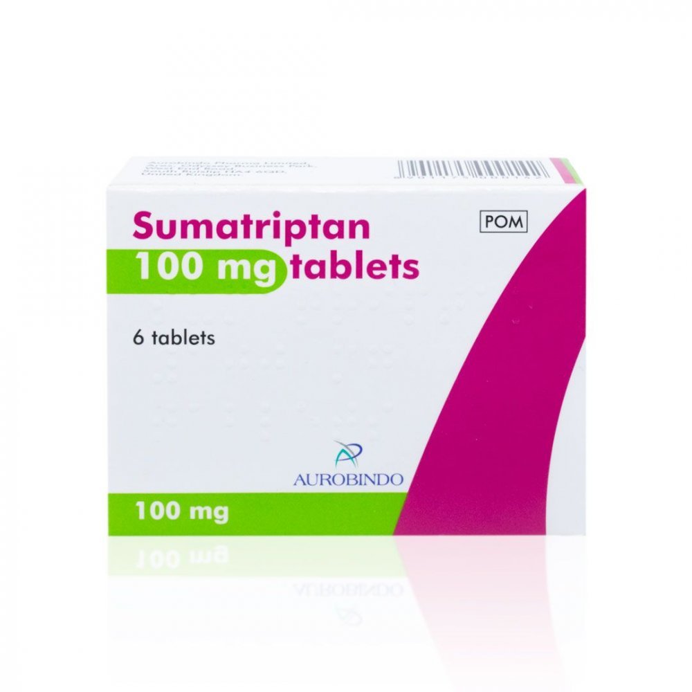 sumatriptan.jpg Sumatriptan (Generic Imigran) Tablets - Image 1