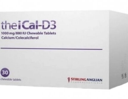 TheiCal-D3 1000MG/880 IU Chewable - 30 Tablets