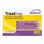 Treathay Fexofenadine 120mg - 30 Tablets