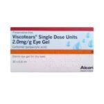 Viscotears Single Dose Units For Dry Eye Treatment 0.2% 30 Pack